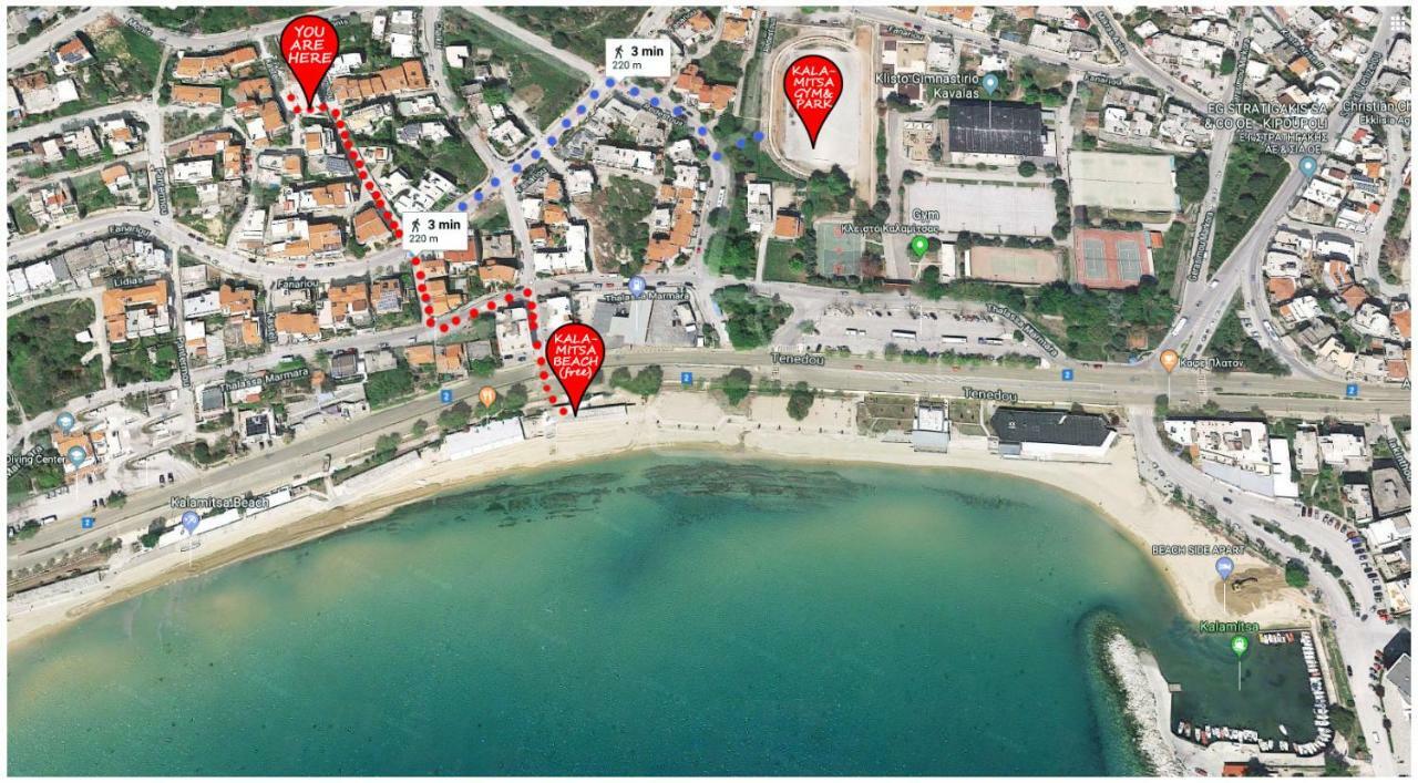 Apartmán Sea Breeze Boutique Kavala Exteriér fotografie